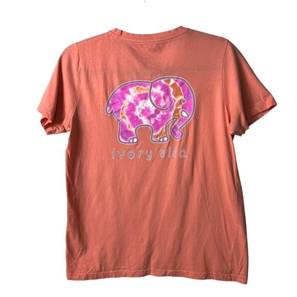Ivory Ella‎ coral short sleeve t-shirt women’s size medium - Picture 1 of 6